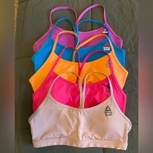 Assorted 🌈 Reebok Front Rack Sports Bras